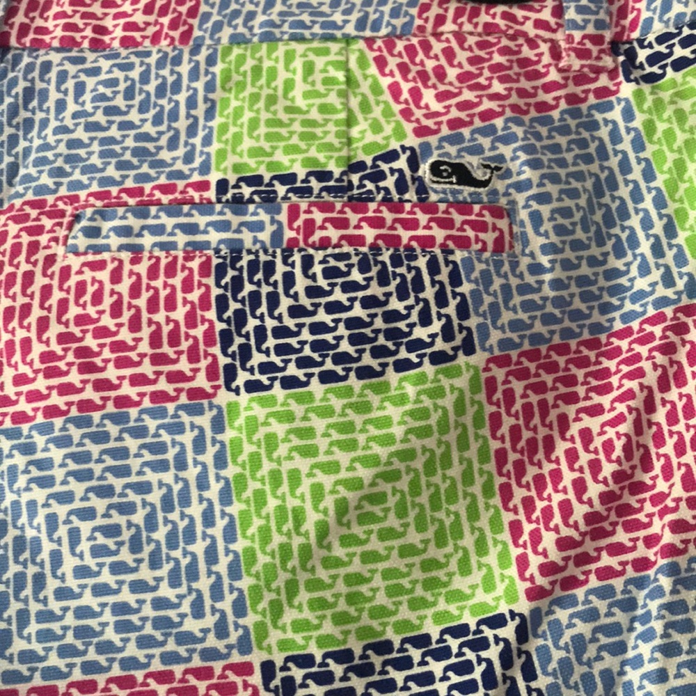 Vineyard Vines Whale Patchwork Daybreak Short - image 5